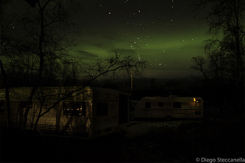 Aurora Borealis - Stoccolma - Diego Steccanella Photographer
